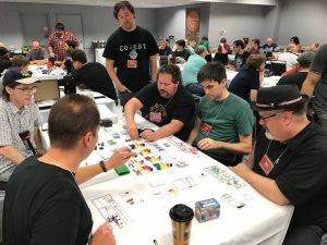 Reckoners game in play